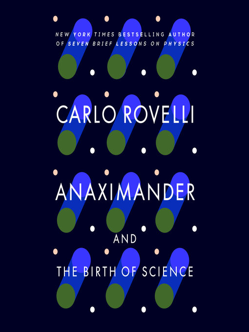 Title details for Anaximander by Carlo Rovelli - Available